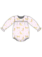 PRE-ORDER Long Sleeve Abigail Bubble - Puppy Pals