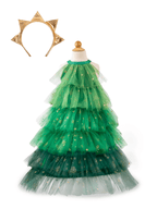 Christmas Tree Dress & Headpiece