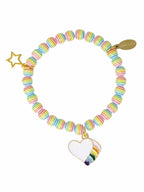 Rainbow Unicorn Bracelet - Posh Tots Children's Boutique