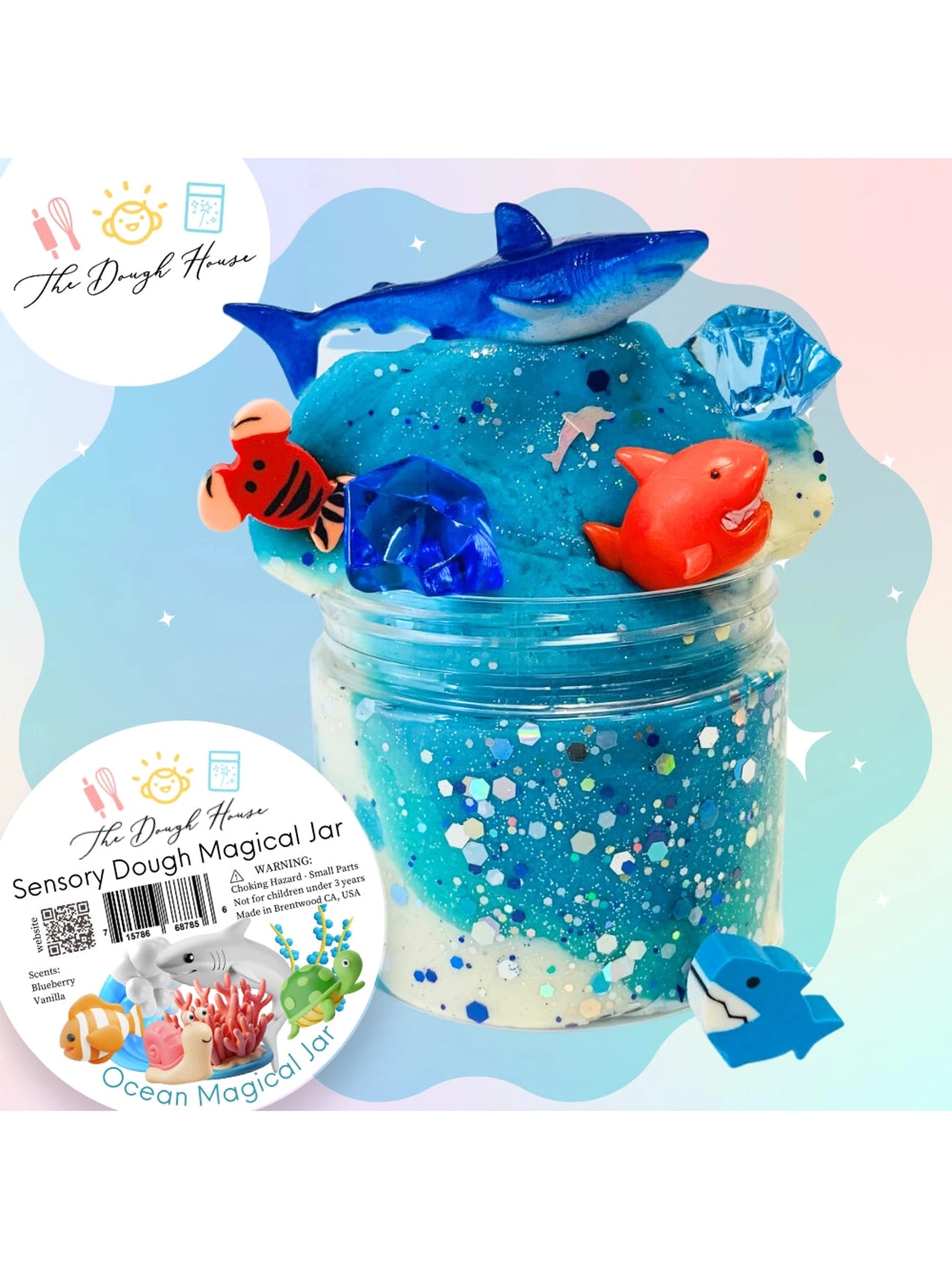 Fun Size Ocean Dough Jar