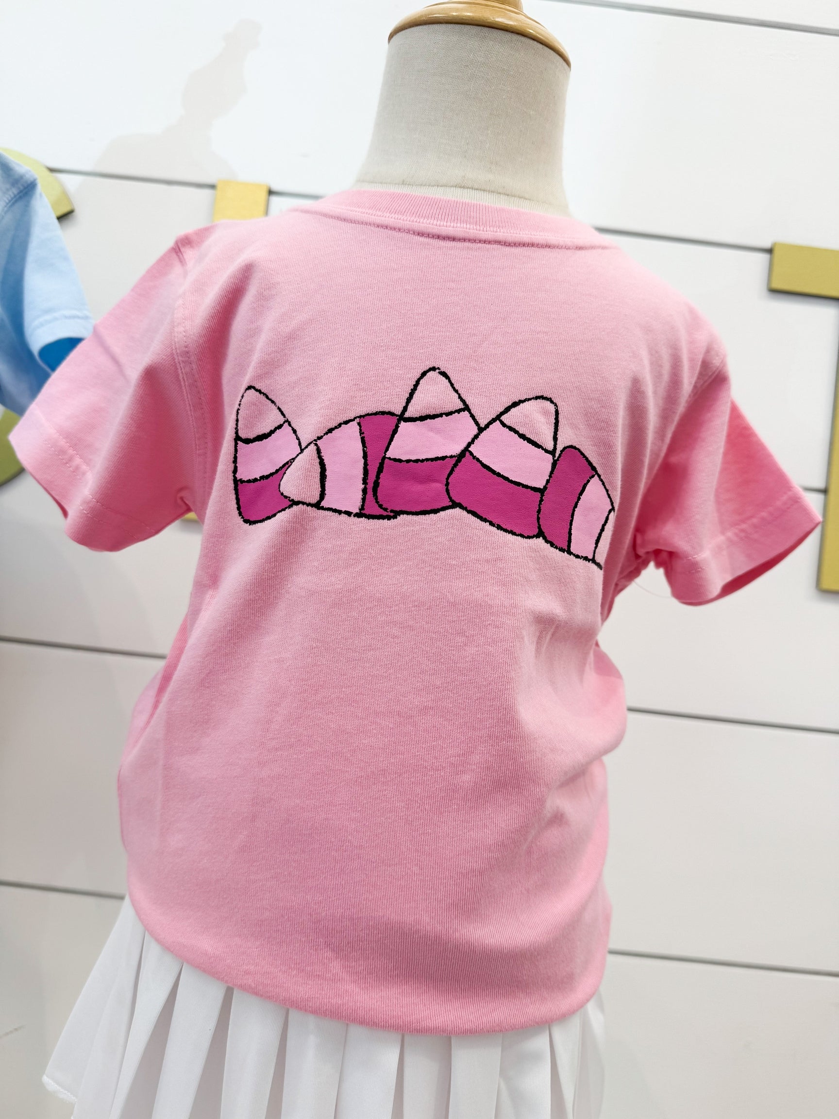 Light Pink Candy Corn SS T-Shirt