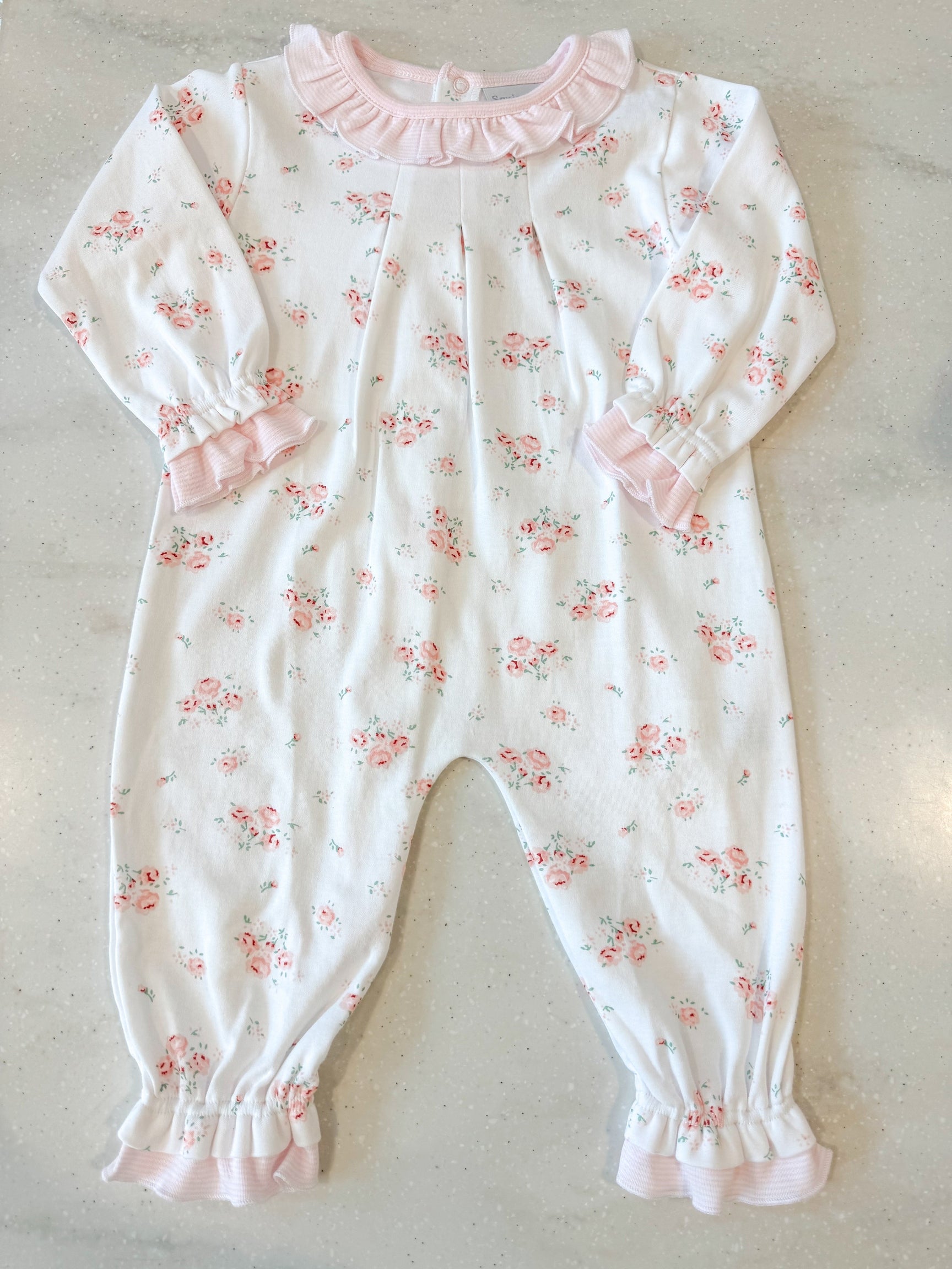 Rosie Floral Printed Romper