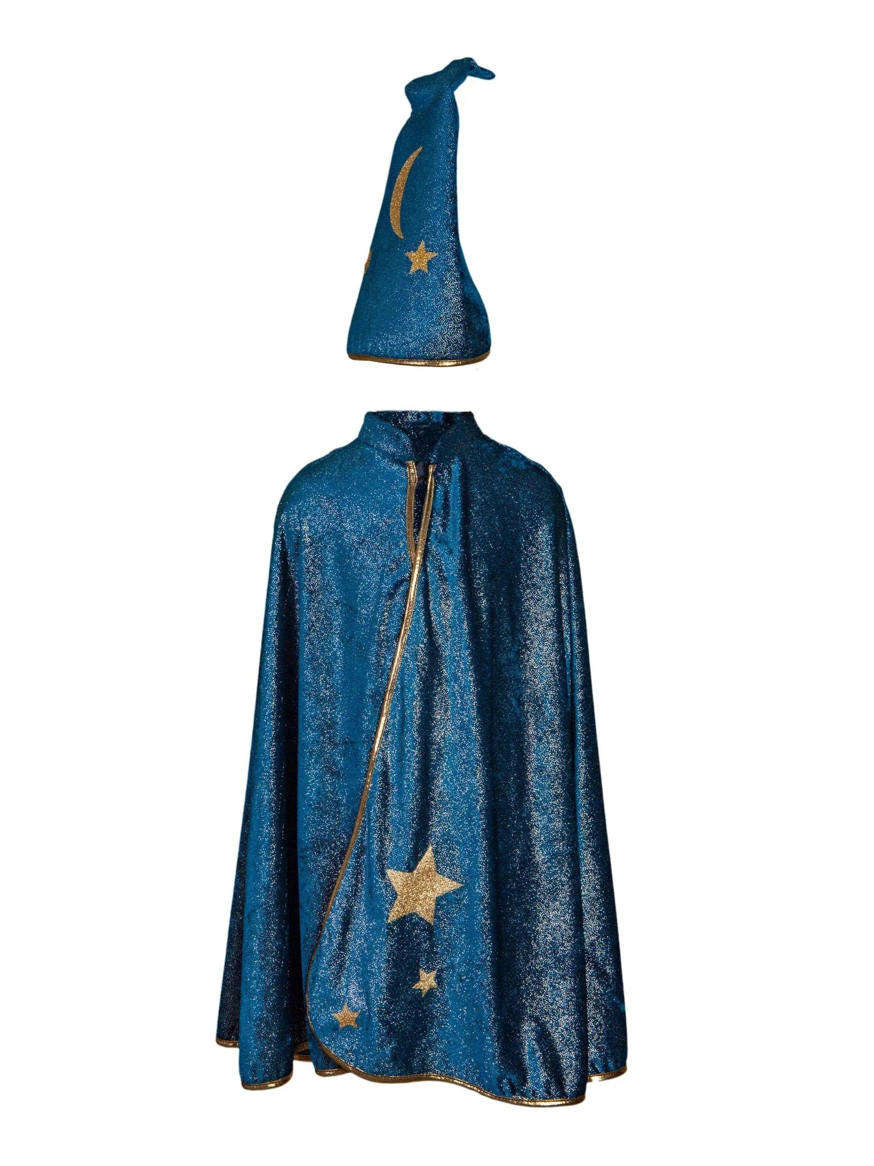 Starry Night Wizard Cape & Hat