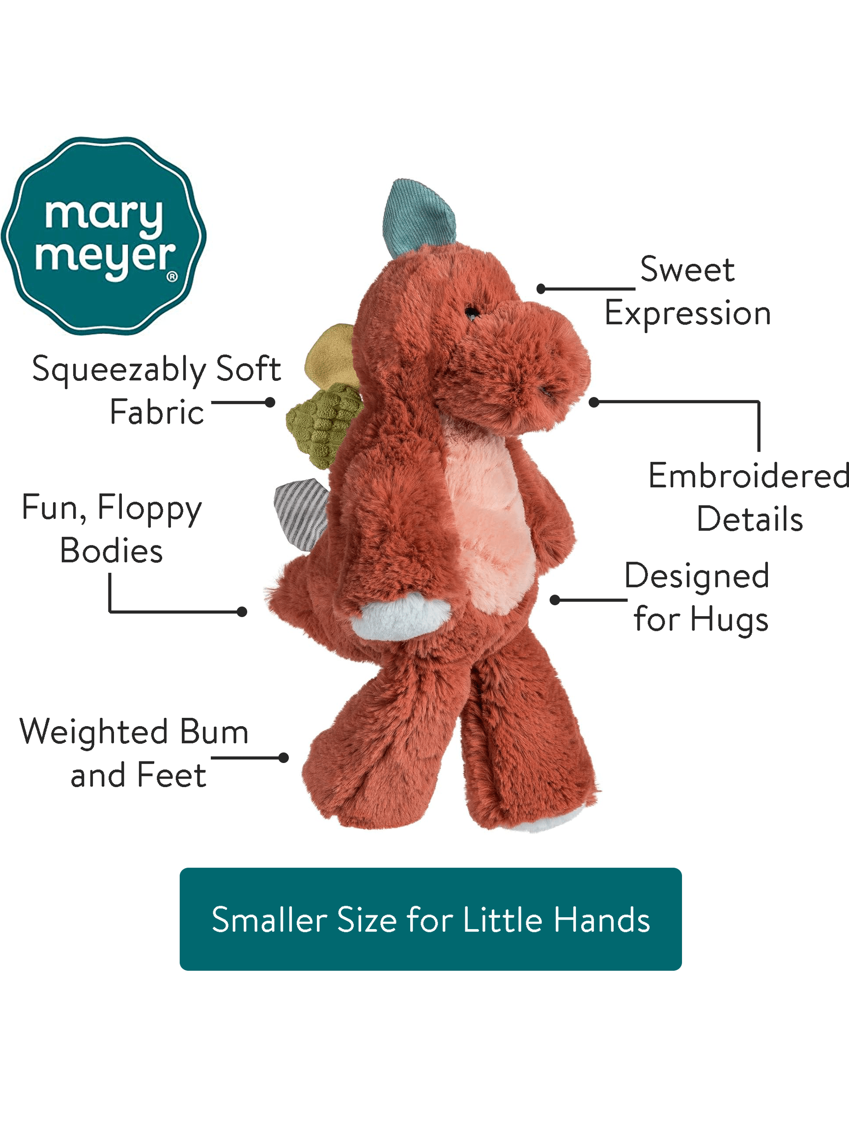 Marshmallow Junior Stegosaurus