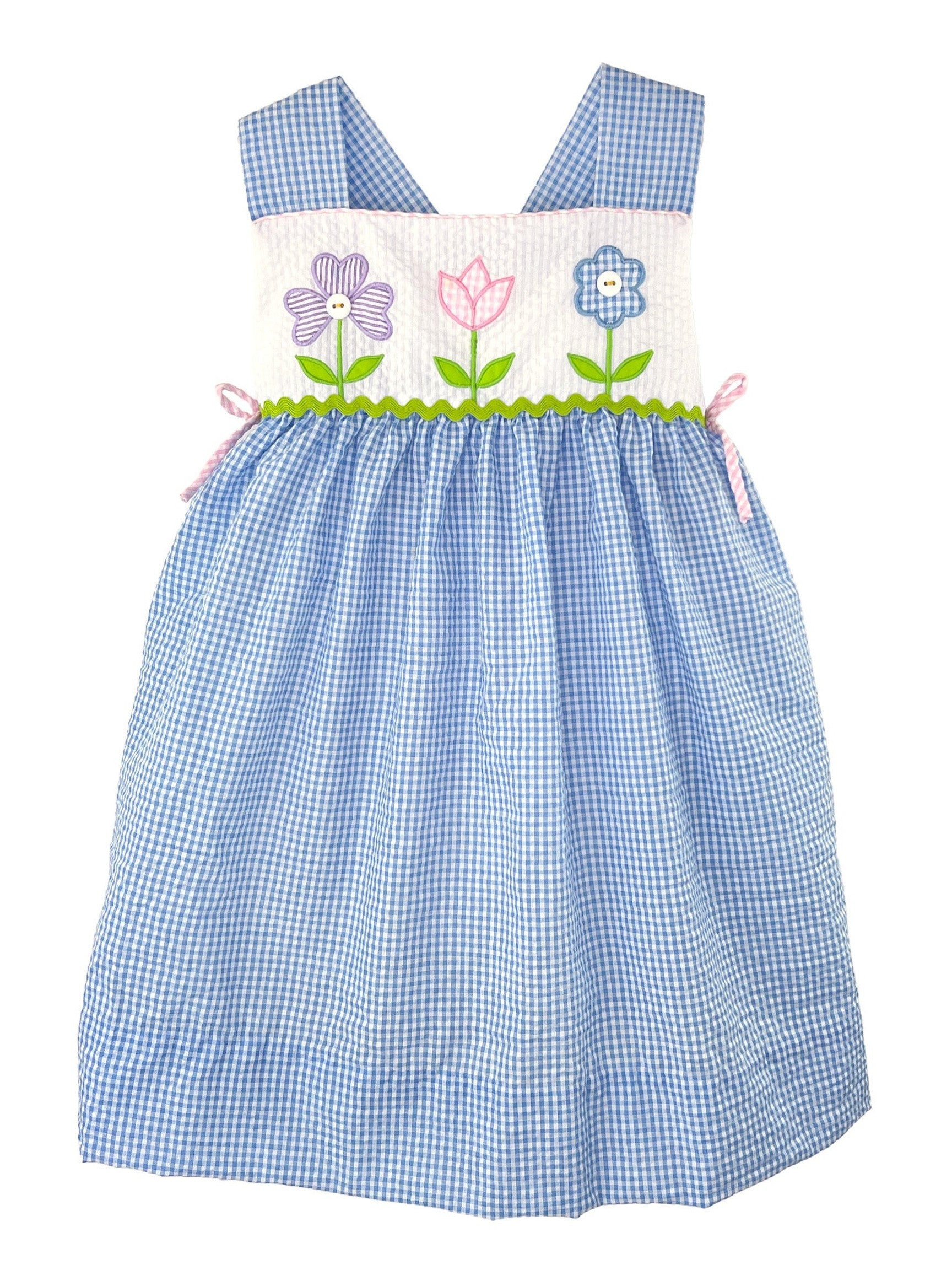 Flowers Applique Sundress