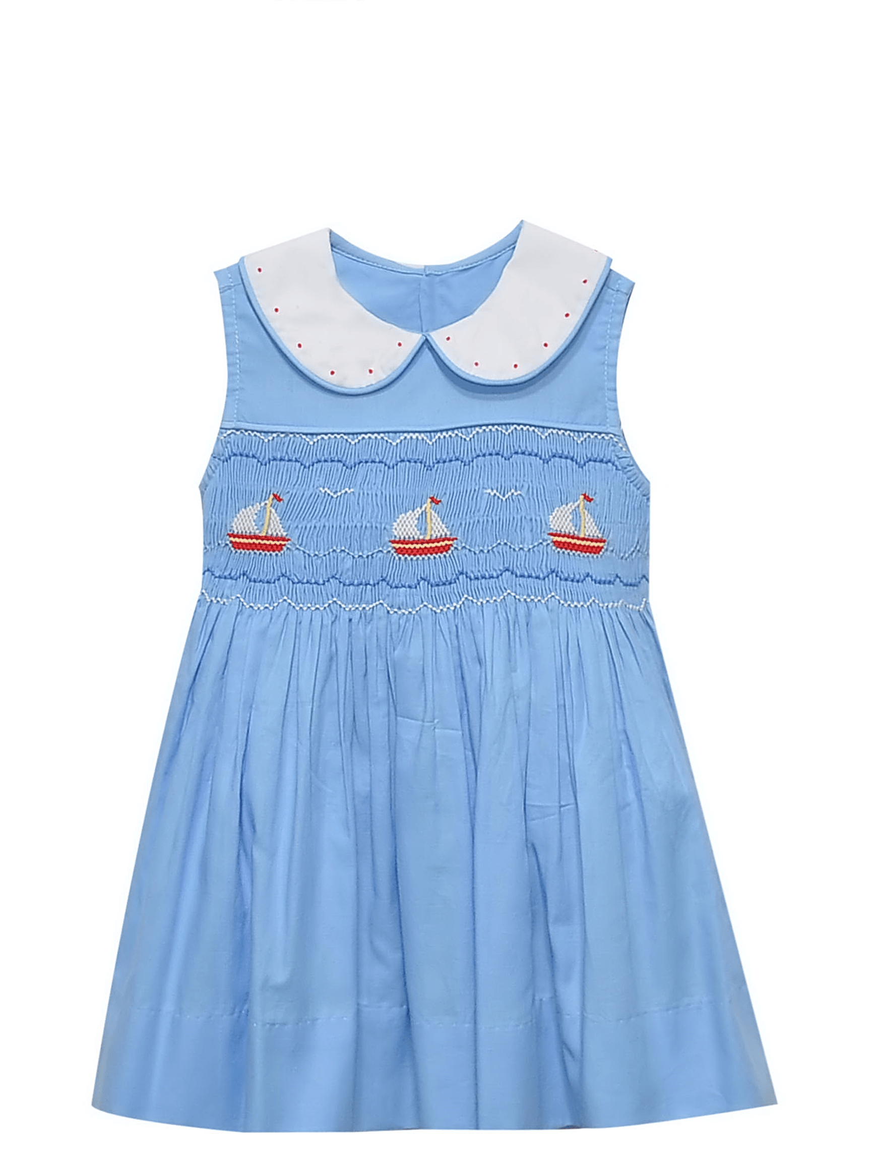 Juliette Smocked at Sea Dress