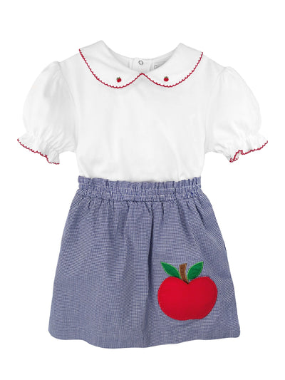 Maisy Apple Skort Set