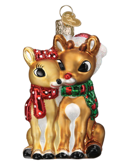 Rudolph And Clarice Ornament