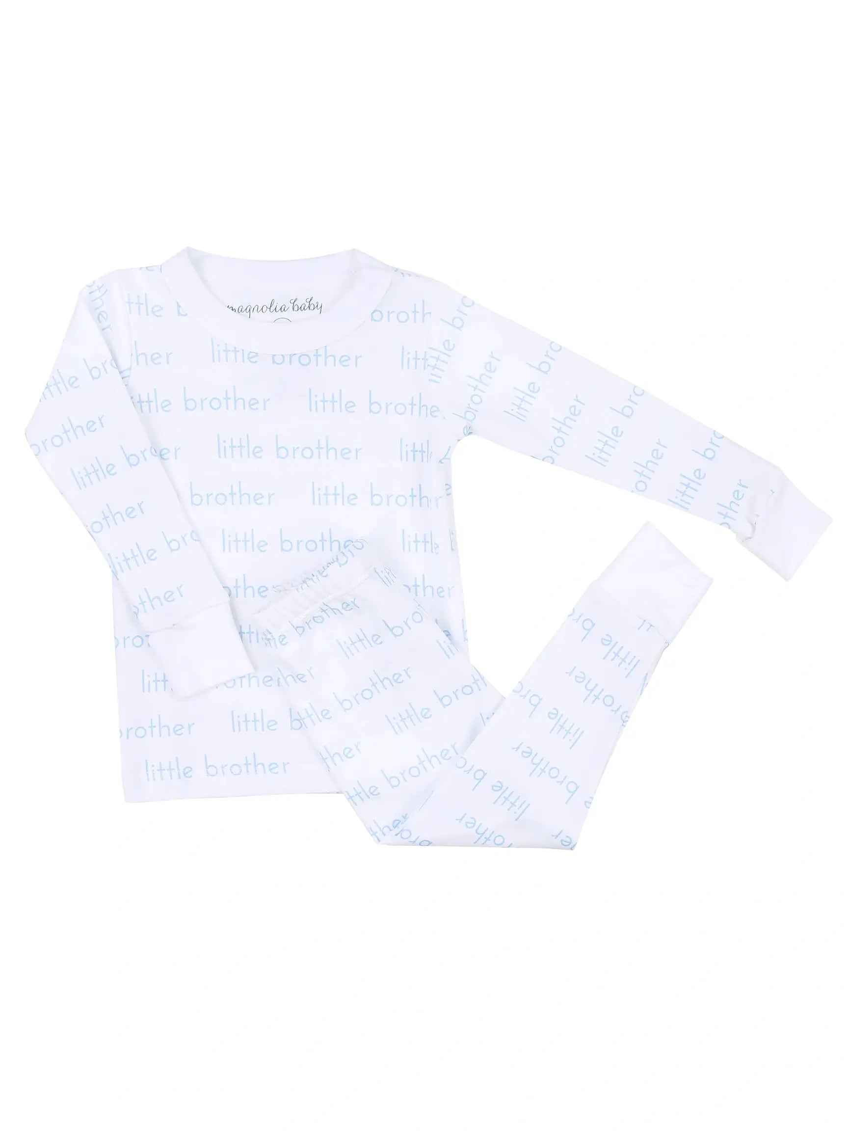 Little Brother Printed Long Pajamas