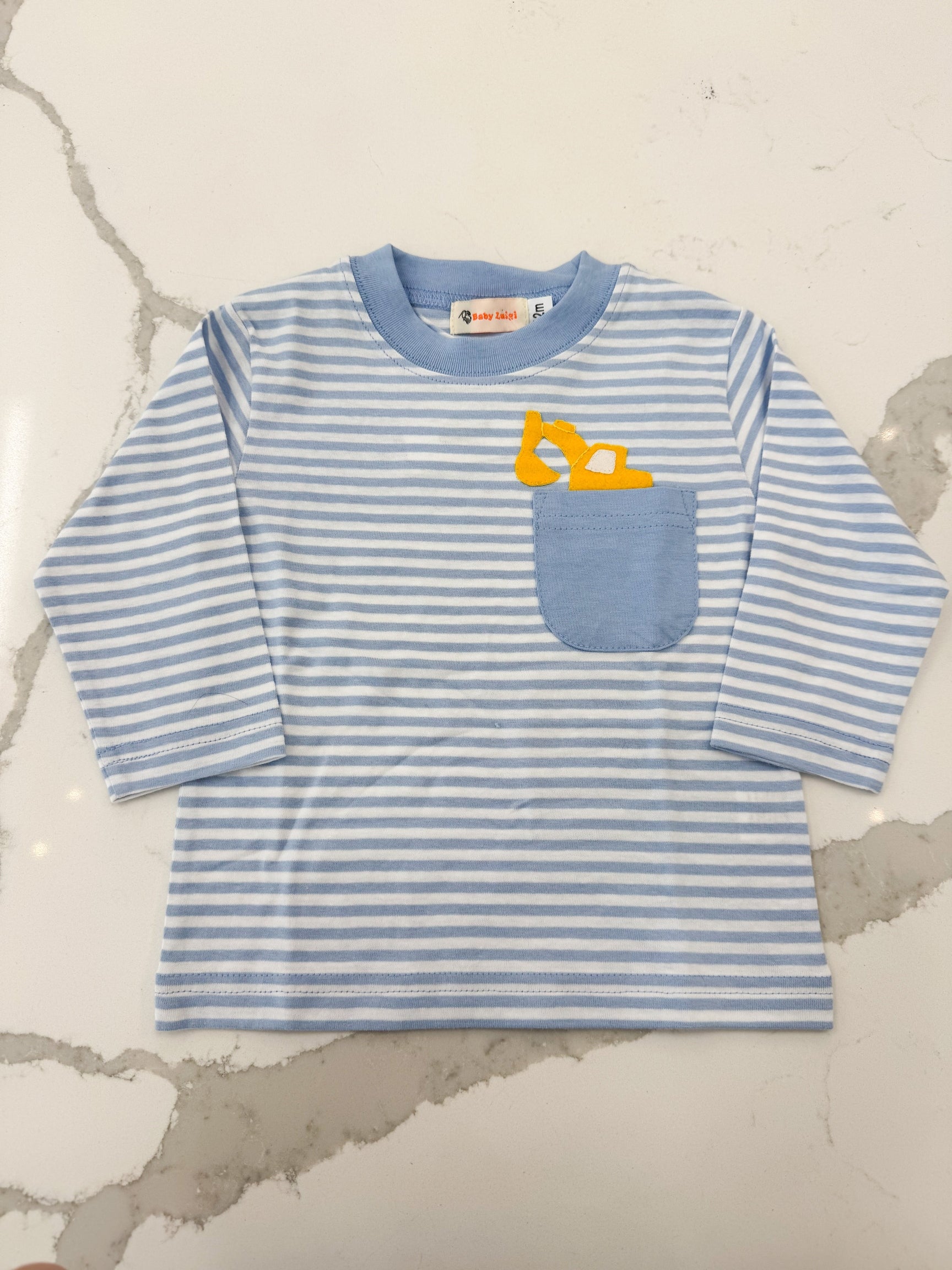 Excavator Crewneck Shirt w/Pocket