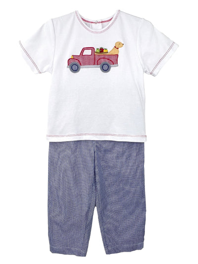 Harvest Truck & Best Friend Pant Set