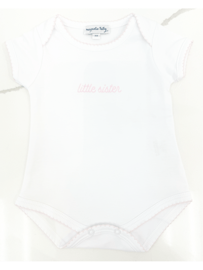 Little Sister Embroidered Bodysuit