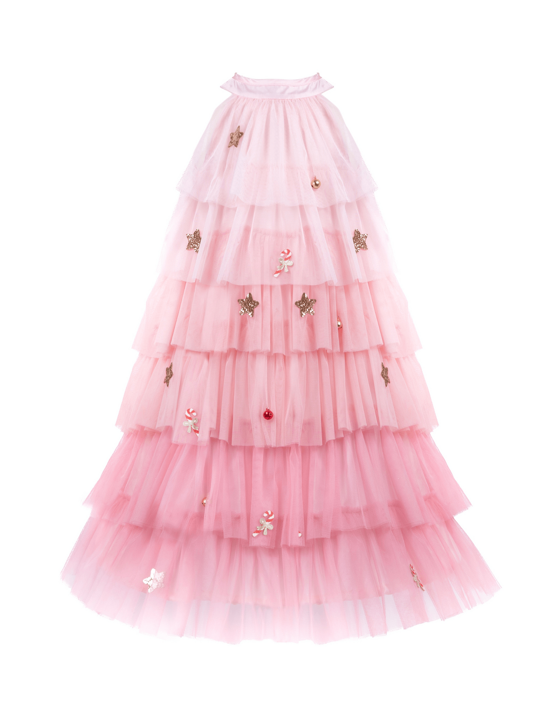 Christmas Tree Dress & Headpiece