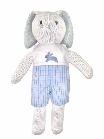 Lester Knit Bunny w/Romper