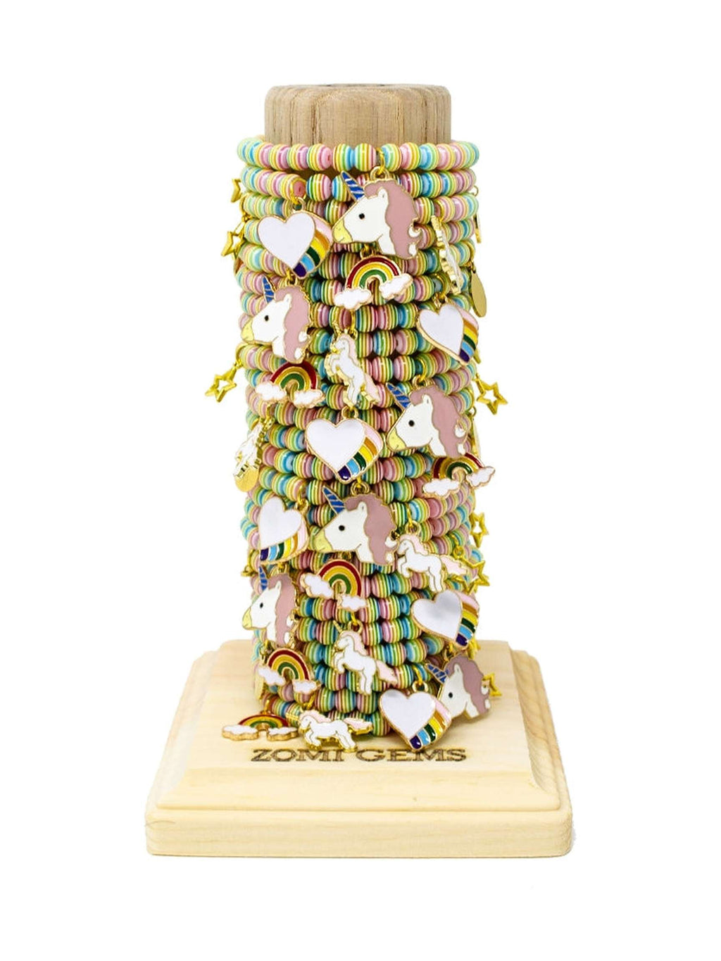 Rainbow Unicorn Bracelet - Posh Tots Children's Boutique