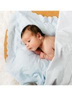 Pillow Cover w/ Scalloped Edge - Posh Tots Children's Boutique