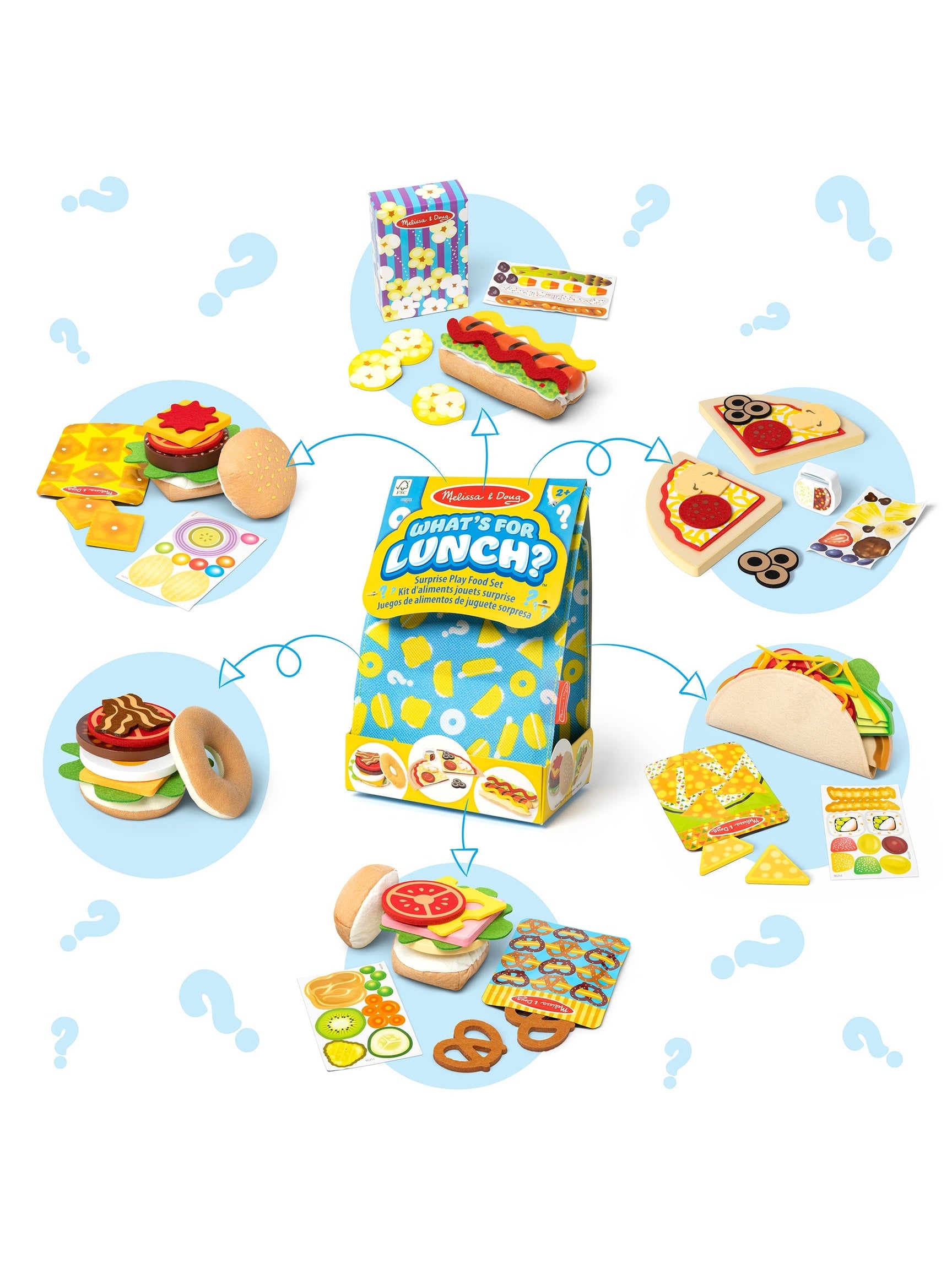 What's For Lunch - Pack of 6