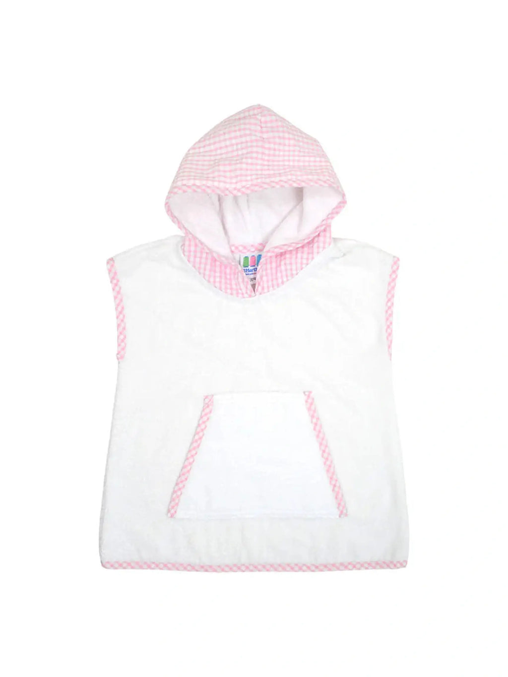 Gingham Check Terry Cover Up