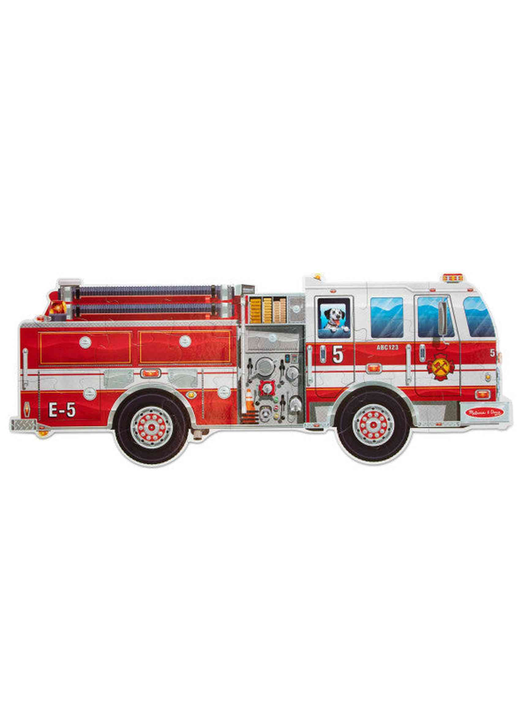 Giant Firetruck 24pc Floor Puzzle