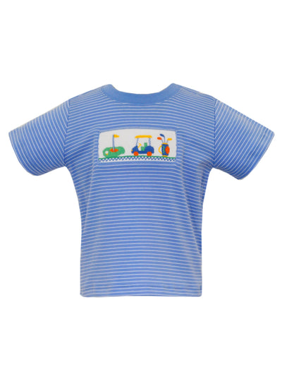 Golf Periwinkle Stripe T-Shirt