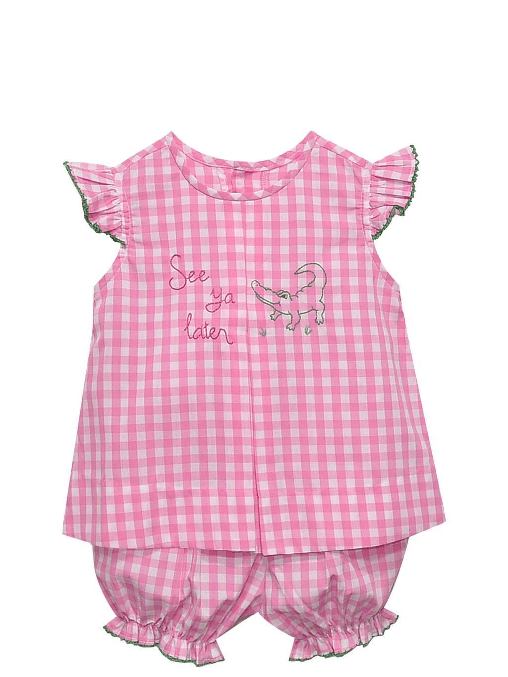 Reese "See Ya Later Alligator" Bloomer Set