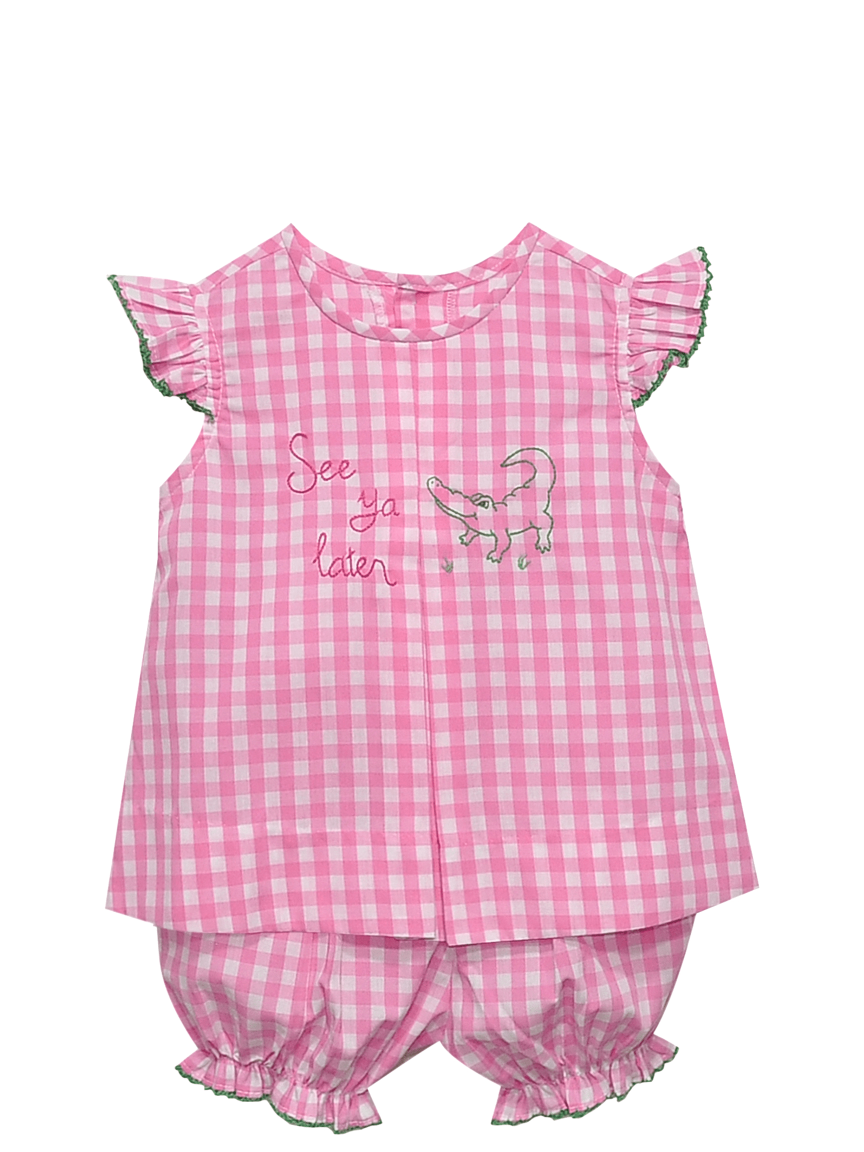 Reese "See Ya Later Alligator" Bloomer Set
