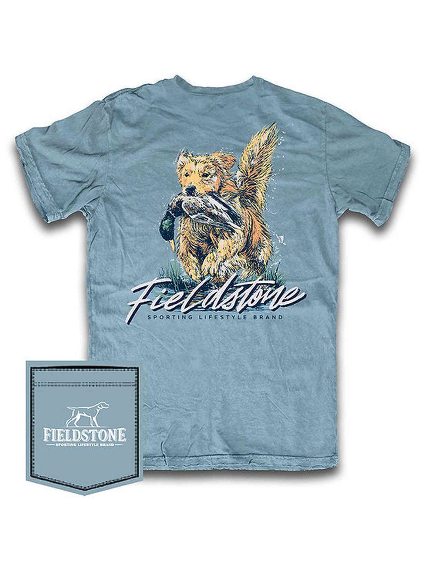 Retriever Run Tee - Posh Tots Children's Boutique