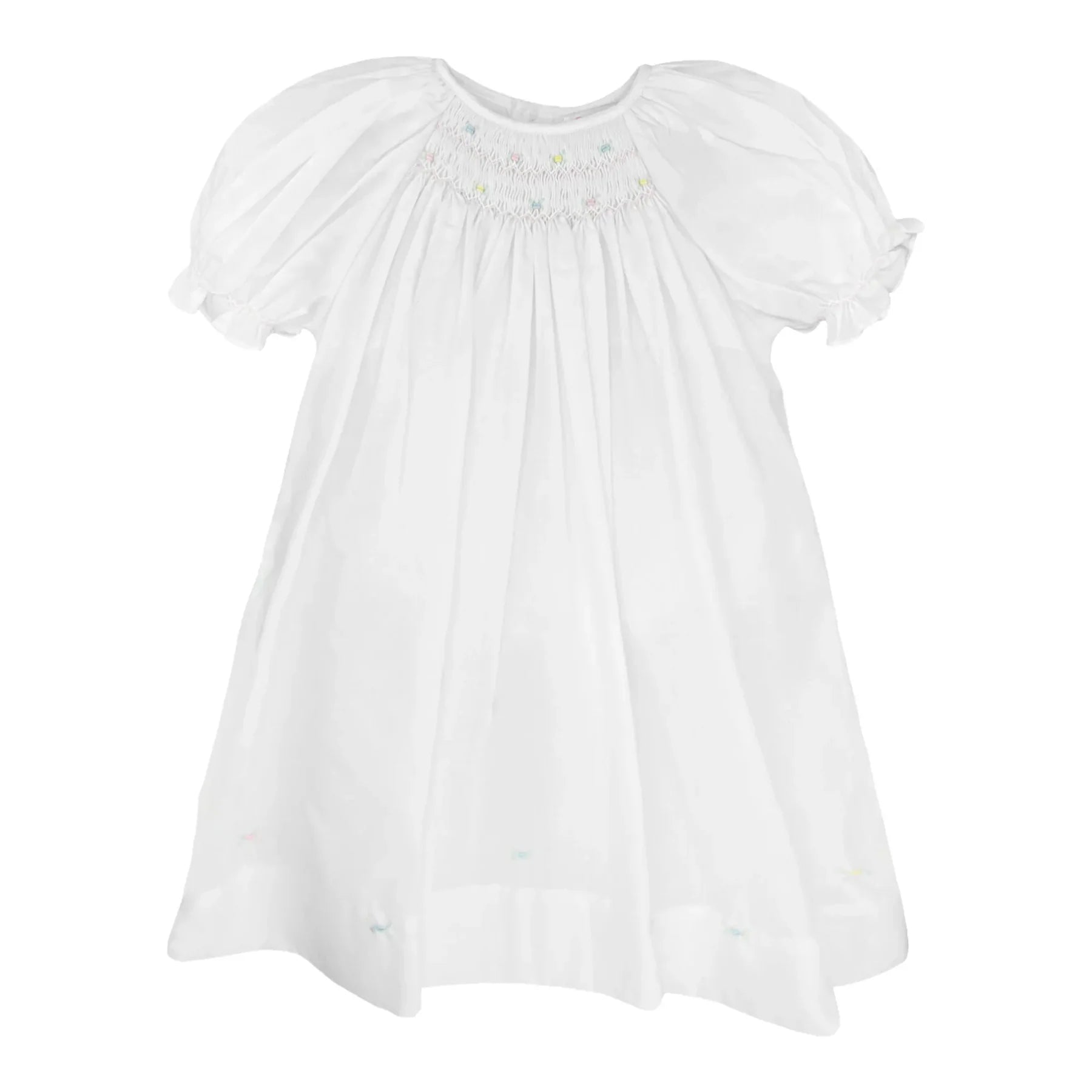 Daygown with Embroidered Hem