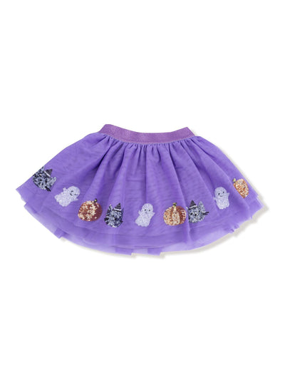Tutu Skirt - Purple Halloween