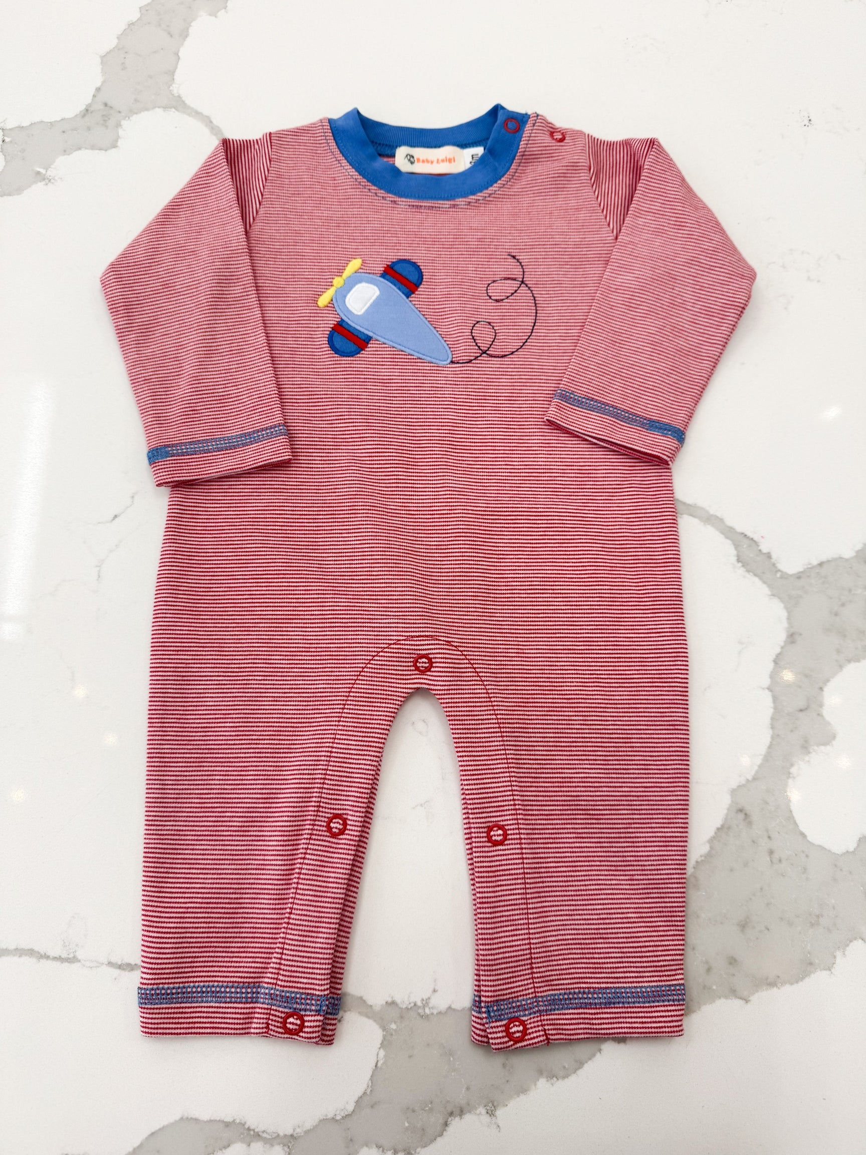 Airplane Applique L/S Romper