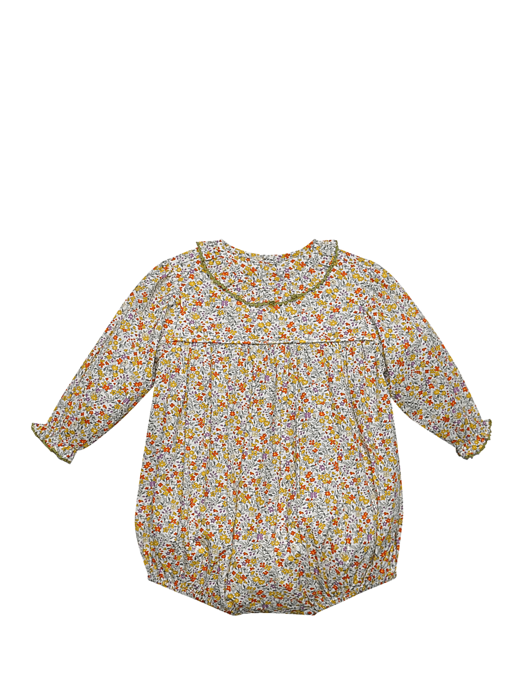 Drew Girl Bubble - Yellow Flower