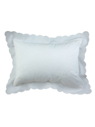 Pillow Cover w/ Scalloped Edge - Posh Tots Children's Boutique