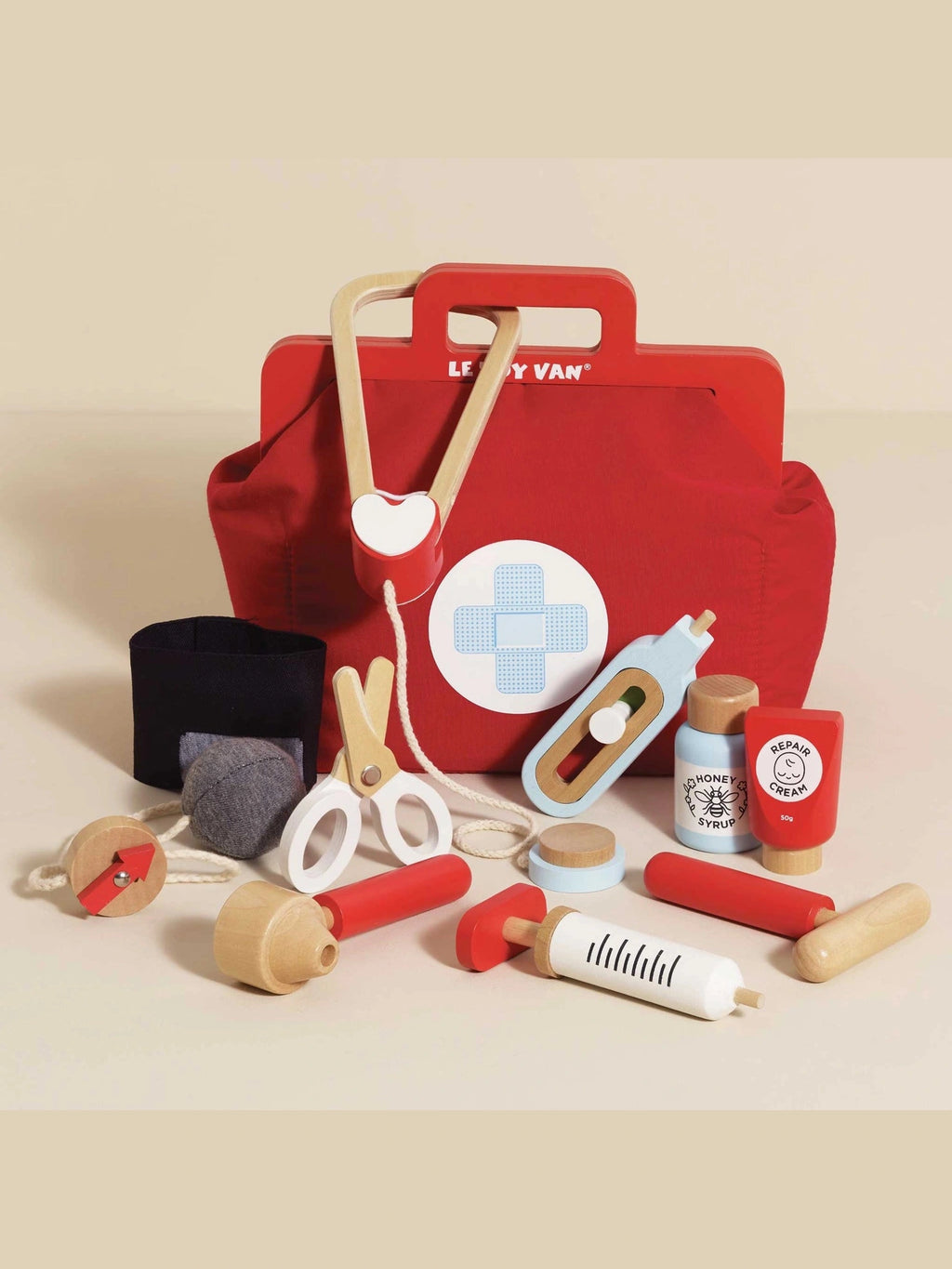 Vintage Doctor Roleplay Wooden Kit