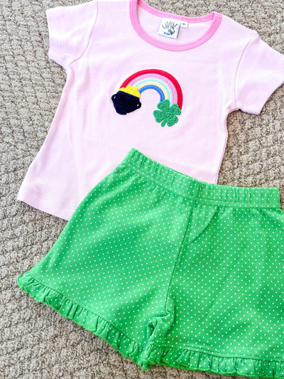 Pot of Gold Shorts Set