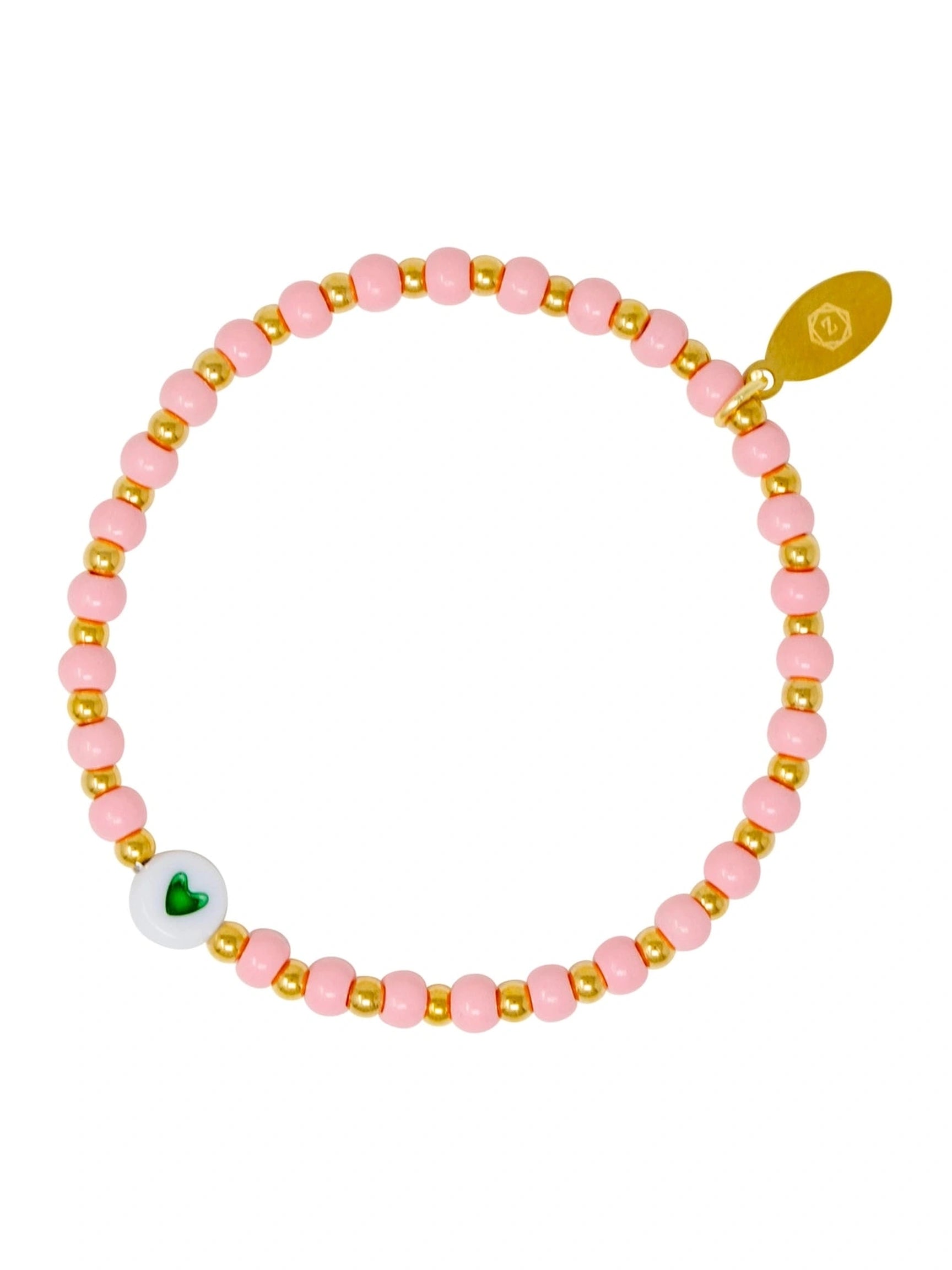Tiny Daisies & Hearts Bracelet