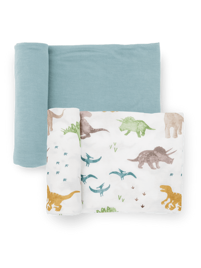 Stretch Knit Swaddle Blanket - 2 Pack