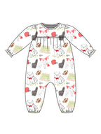 PRE-ORDER Ruthie Romper- Game Day Dawgs
