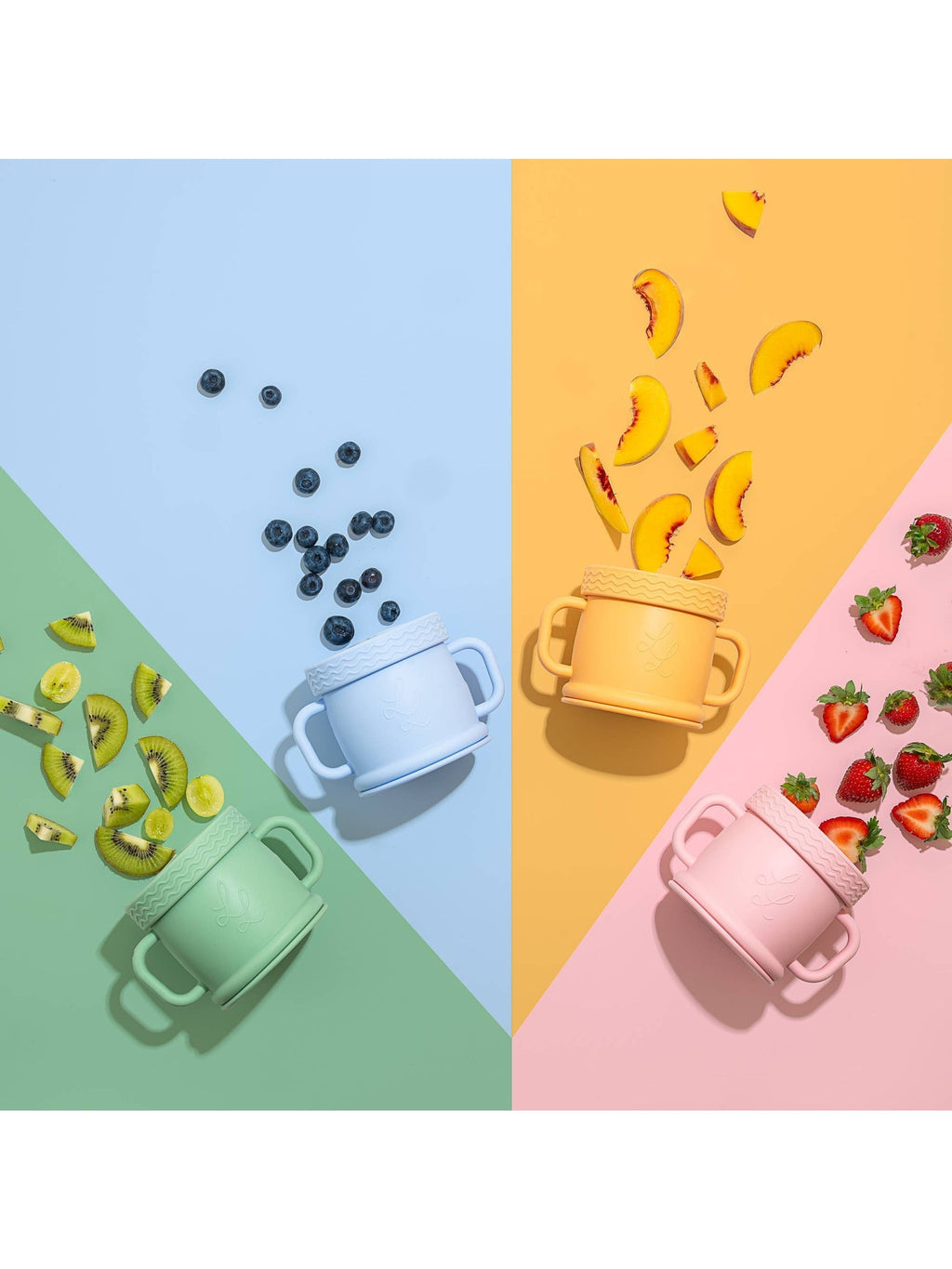 Coastal Cup: Nontoxic Snack Cup With Lid