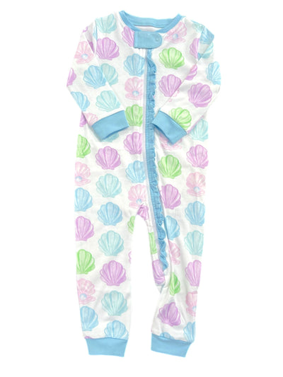 PRE-ORDER Shells Zip Up Jammies