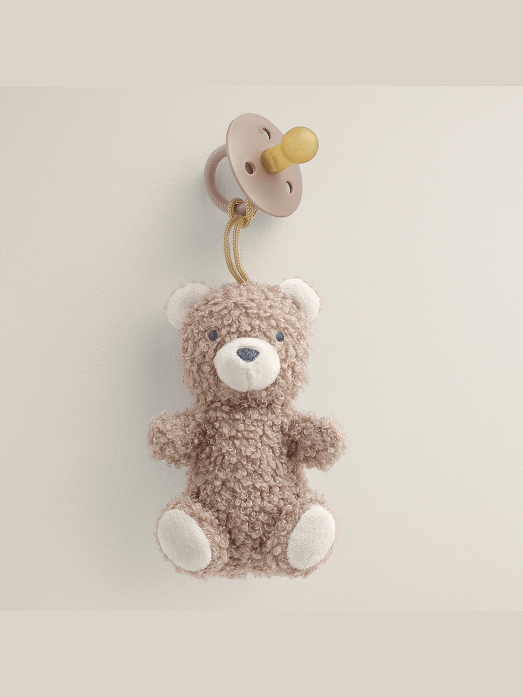 Bitzy Pal Natural Rubber Pacifier & Plush