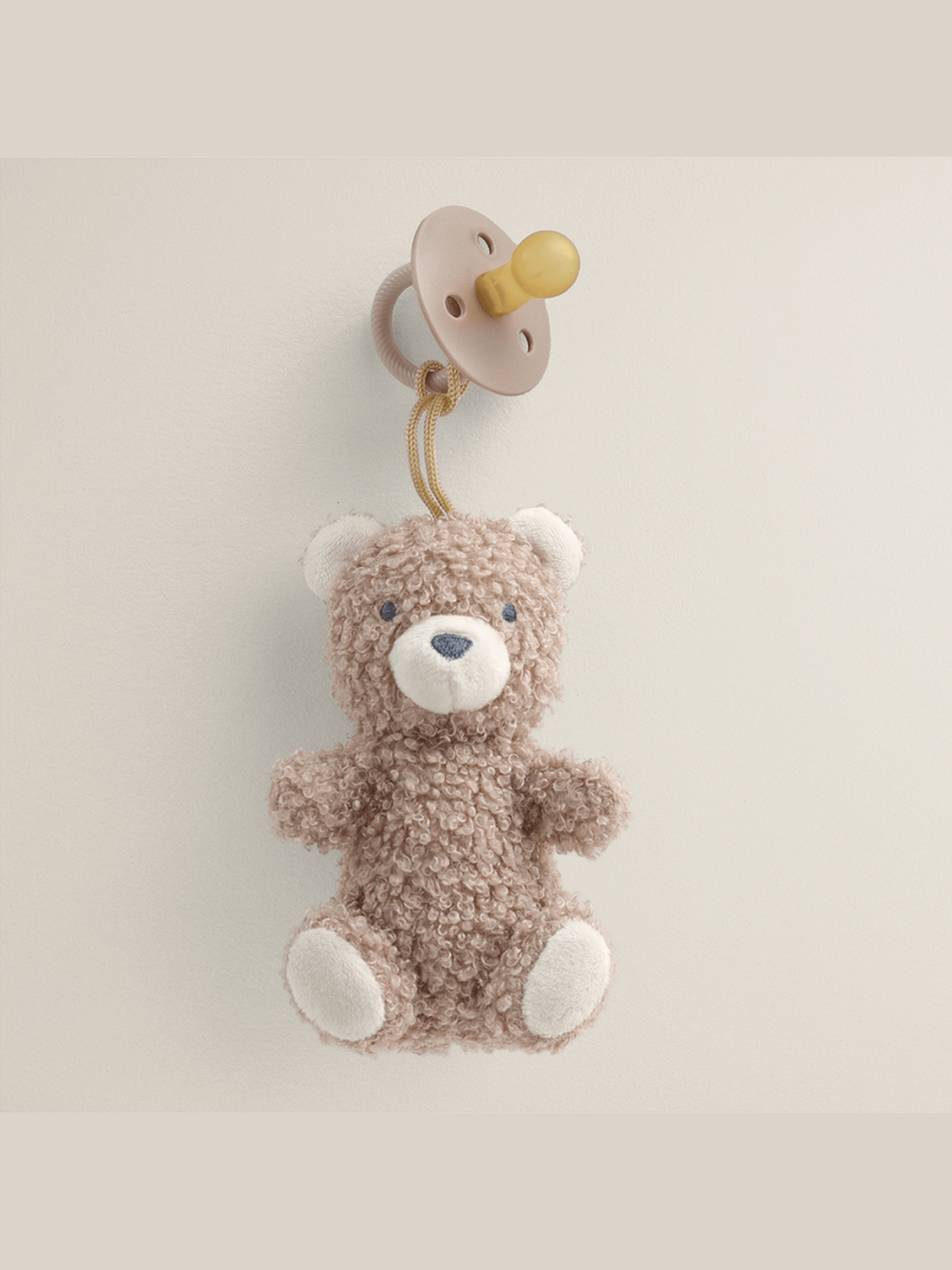 Bitzy Pal Natural Rubber Pacifier & Plush