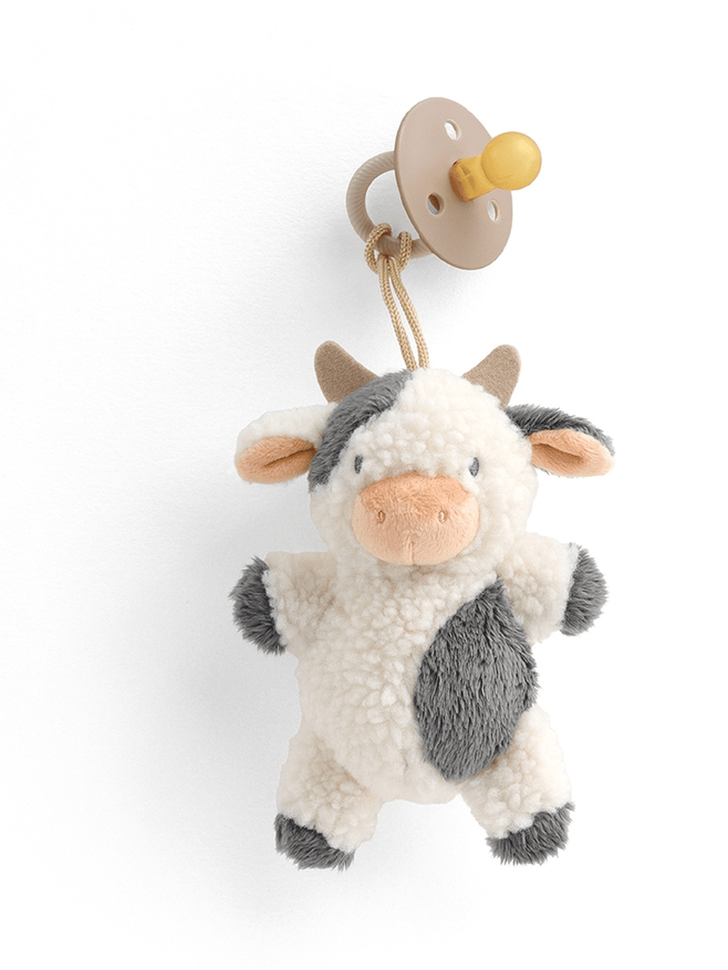 Bitzy Pal Natural Rubber Pacifier & Plush