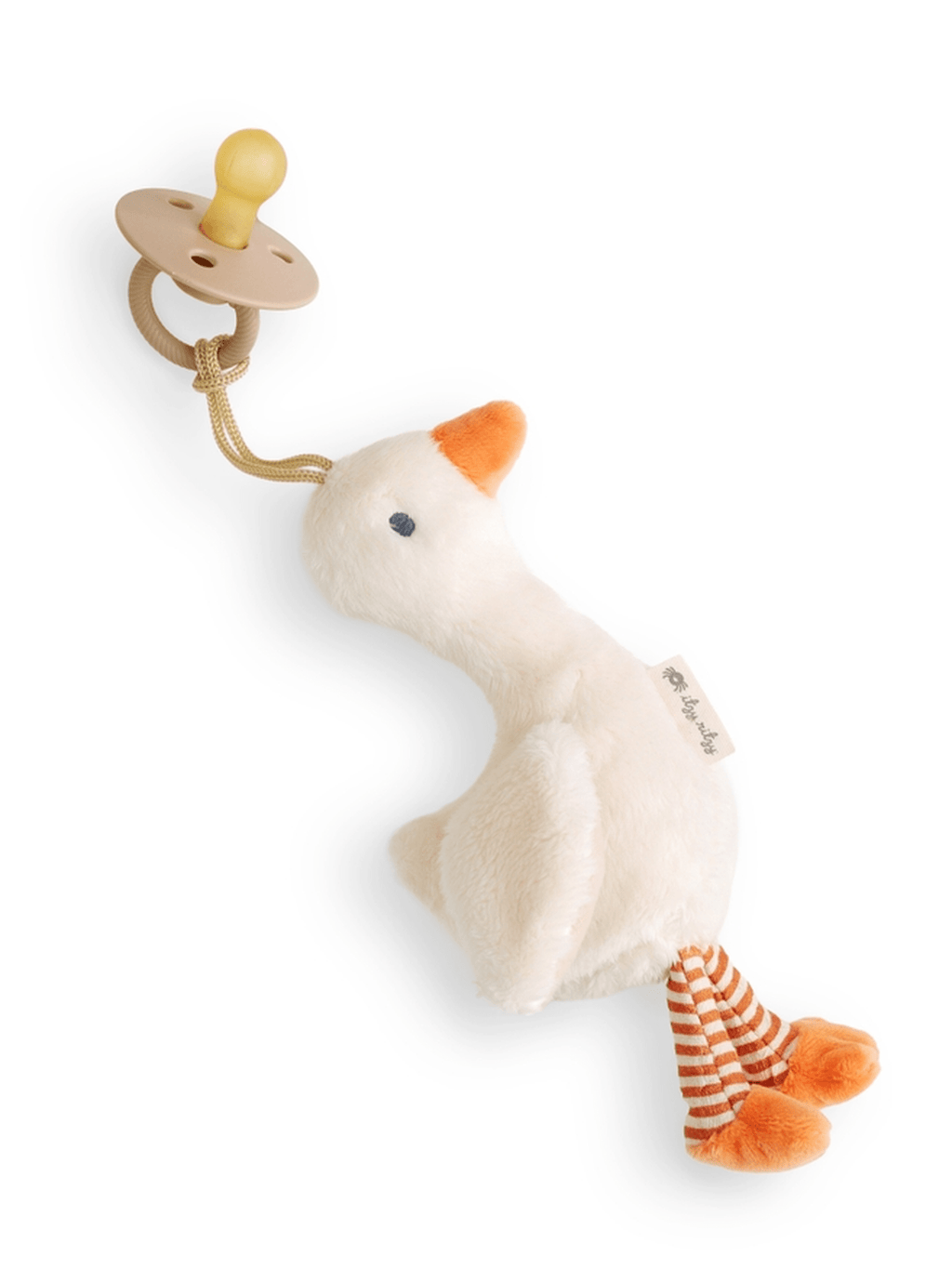 Bitzy Pal Natural Rubber Pacifier & Plush