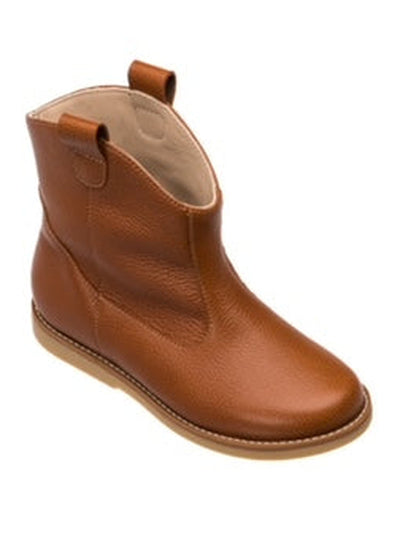 PRE-ORDER Low Western Bootie - Caramel