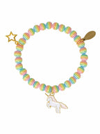 Rainbow Unicorn Bracelet - Posh Tots Children's Boutique