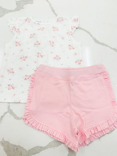 Ashlyn Floral Printed Shorts Set