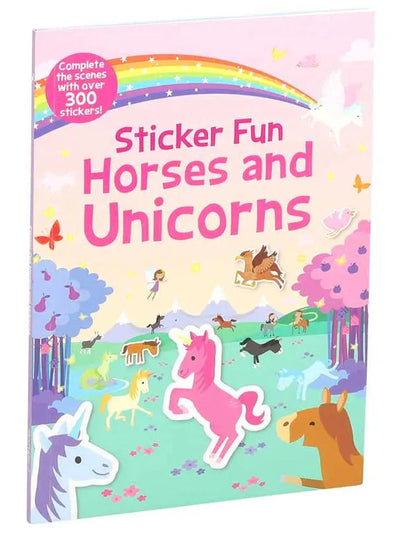 Sticker Fun Horses and Unicorns Book