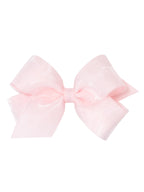 Organza Overlay Grosgrain Hair Bow