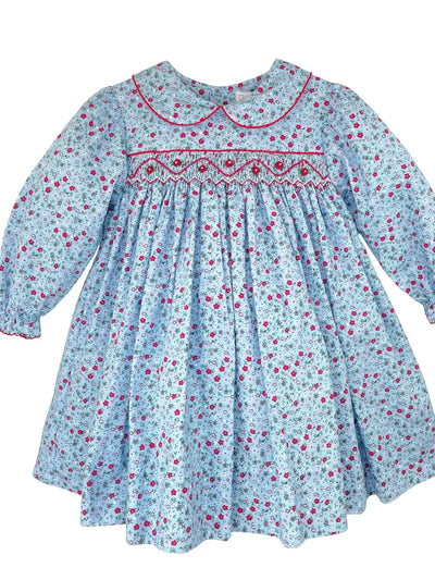 Woodland Floral Smocked Dress