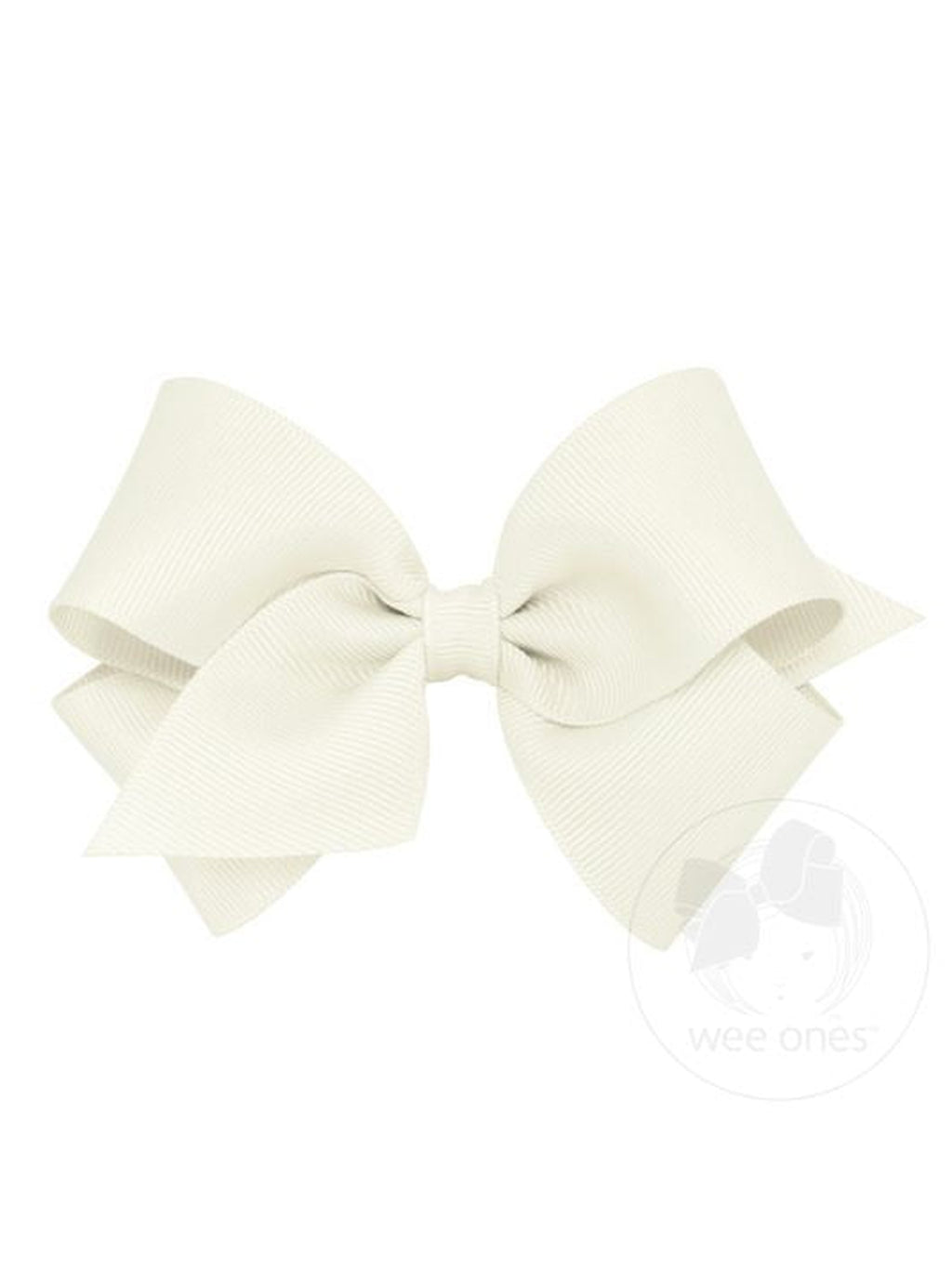 Small Grosgrain Solid Bow - Plain Wrap